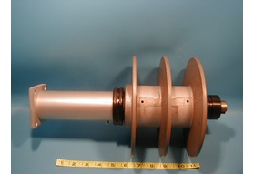 Rope Reel Drive Assembly with Cone - Deck Left 